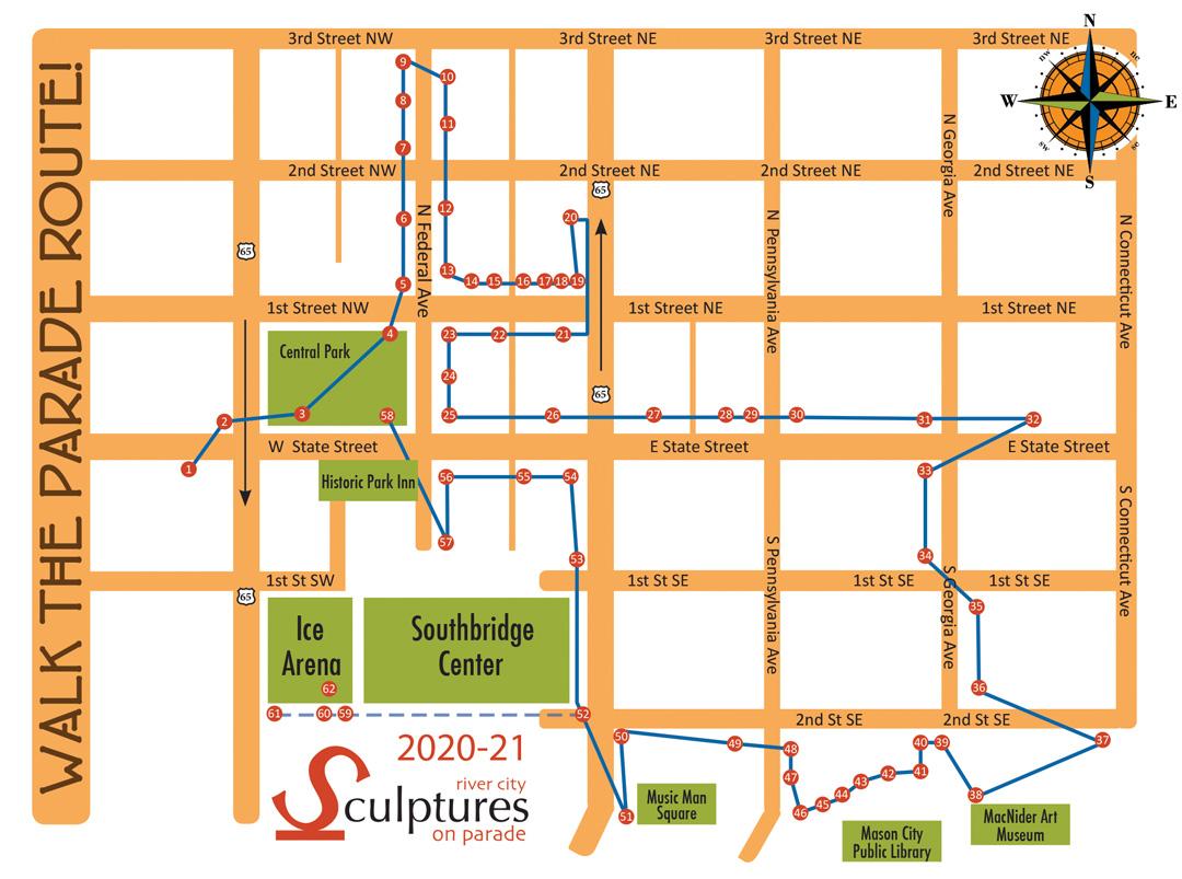 2020-2021 Walking Tour Map image
