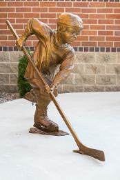 Photo of Going for the Goal sculpture