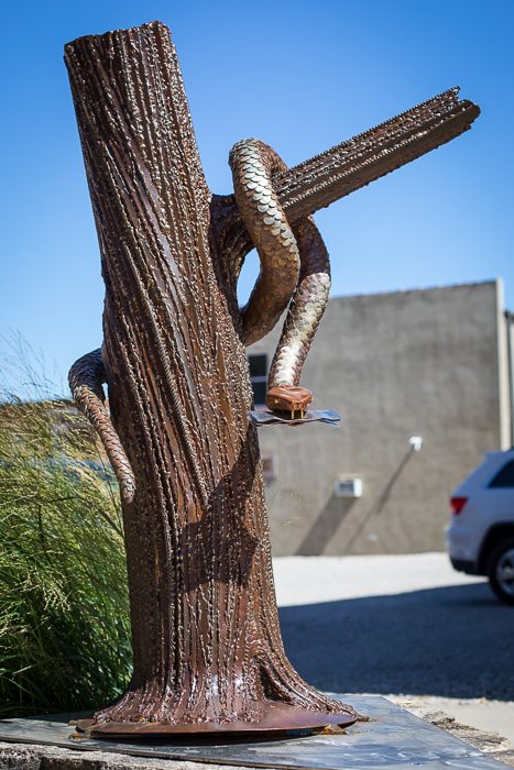 Photo of It's All for the Money sculpture