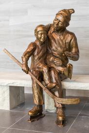 Photo of Let's Go Dad sculpture