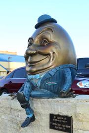 Photo of Mr. Eggwards sculpture  by Kimber Fiebiger