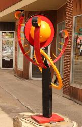 Photo of Orbit sculpture by David Skora