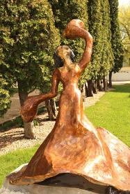 Photo of Red Dress sculpture by Shohini Ghosh