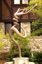 Photo of Unwinding sculpture by Kimber Fiebiger