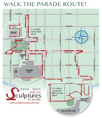 Photo of Sculpture Walk small map image