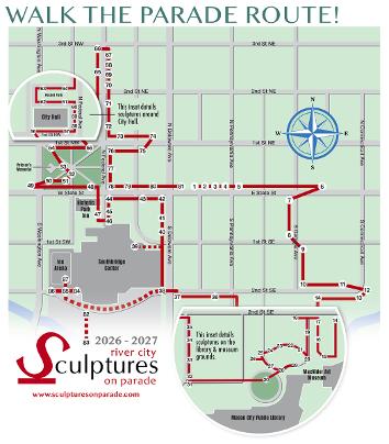 Photo of Sculpture Walk small map image